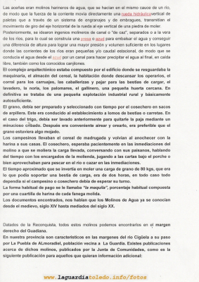 Los Molinos de Agua, Página 2
Estudio sobre los molinos de agua realizado por Humilde
ASOCIACIONES CULTURALES: Proyecto Tupi
Keywords: molino de agua Humilde