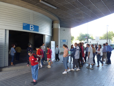 Visita al estadio Santiago Bernabéu realizada por Homiguar (I)
