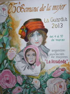 Cartel ganador concurso Semana de la Mujer 2013
