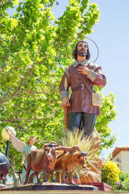 Procesión de San Isidro. (15 de Mayo de 2015)
Imagen de San Isidro en el Paseo del Norte bendiciendo los campos .
Keywords: san isidro, procesión