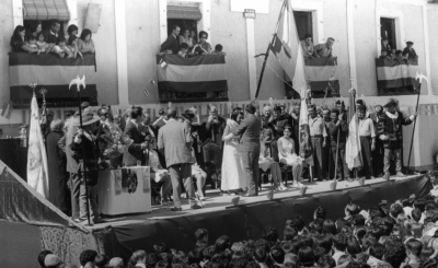Fiestas 1969
Imposición de la banda a la reina de las fiestas de 1969
