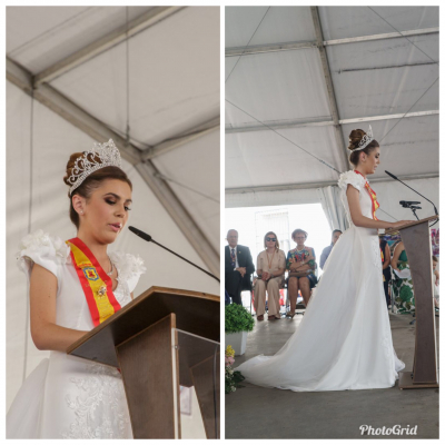 Discurso de Claudia Araque
Discurso de Claudia Sanchez Araque ya coronada como reina de las fiestas del 2017

