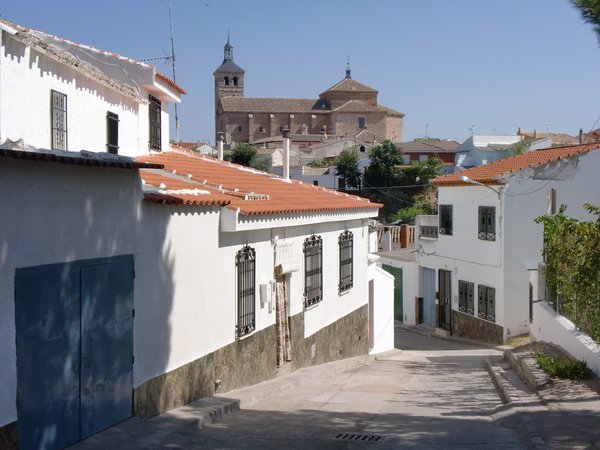 Vista de la Iglesia desde la Cañadilla en el formato de visualización interactivo con controles
