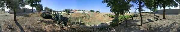 Vista de 360º de la Cuesta Perejón desde el lado del cementerio
