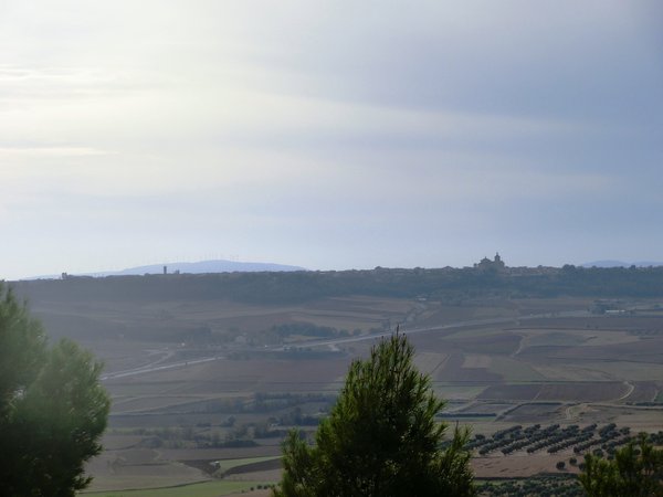 Vista de La Guardia y la Sierra de El Romeral  desde la casa de Marisol en el formato de visualización interactivo con controles
