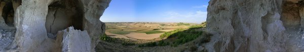 La cueva Menor de Villapalomas. Vista exterior de 360º
