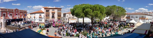 Panorámica desde un balcón de la Plaza (I). 24-09-2010
