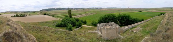 Panorámica del valle del Cedrón desde la Casa del Sastre
