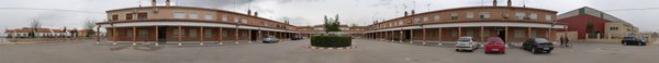 La plaza de España en las Casitas en el formato de visualización interactivo con controles
