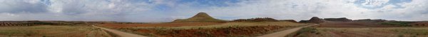 Panorámica de 360º del Cerro de la Atalaya desde el camino
